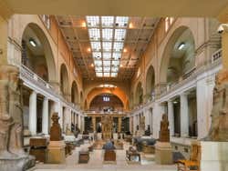 Halls in the Egyptian Museum